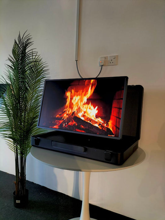 IS PackGo 27" Smart Screen Packed in Briefcase